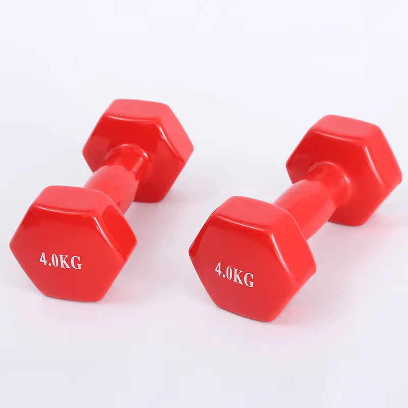 1 Piece 4Kg Dip-Molded Dumbbell