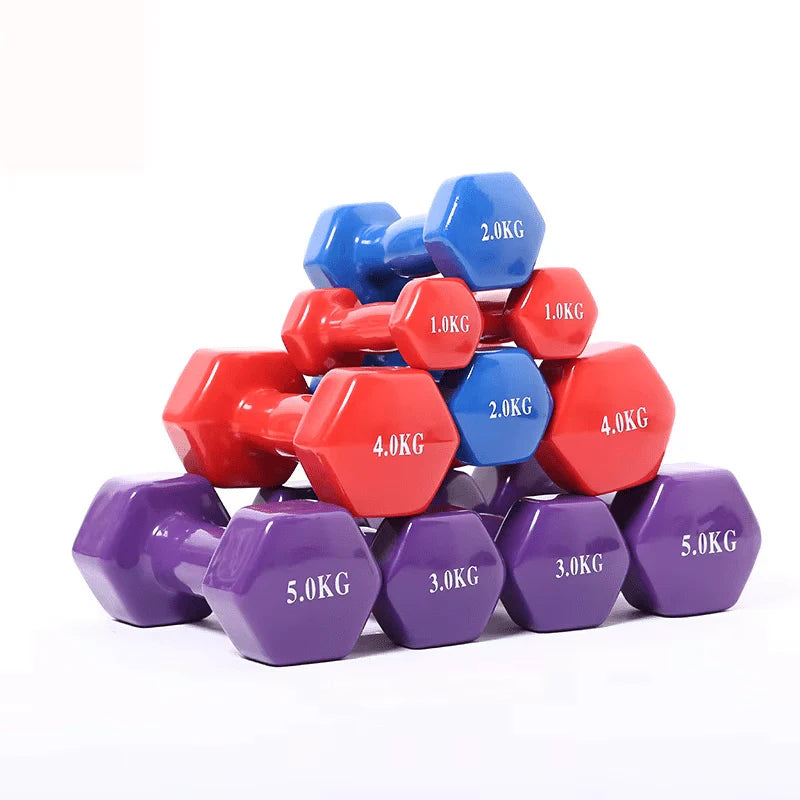 1 Piece 4Kg Dip-Molded Dumbbell